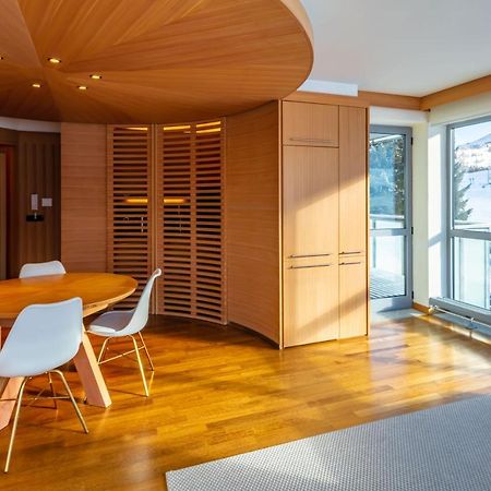 Ferienwohnung Terrazza Su Sestriere Lux Exterior foto
