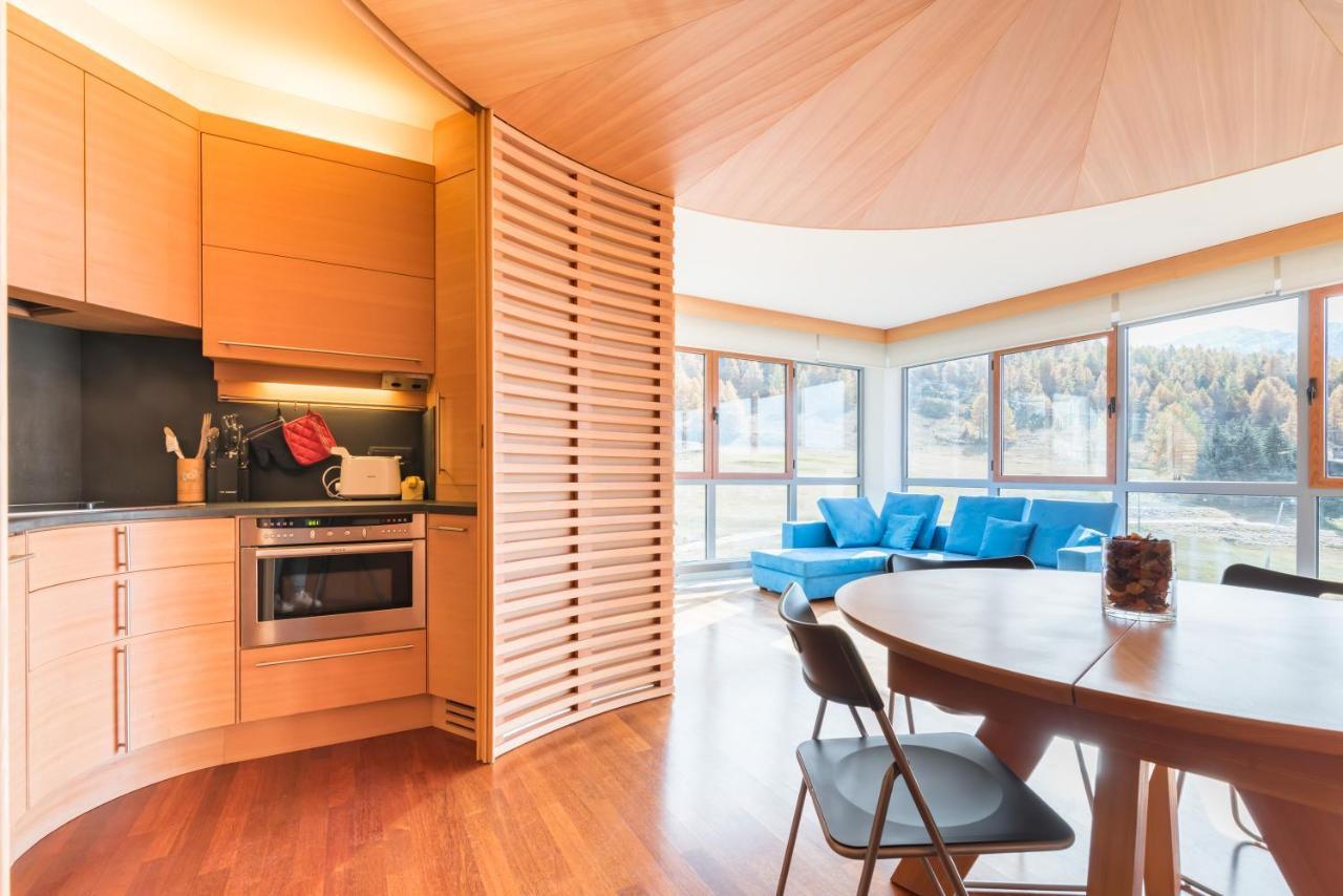 Ferienwohnung Terrazza Su Sestriere Lux Exterior foto