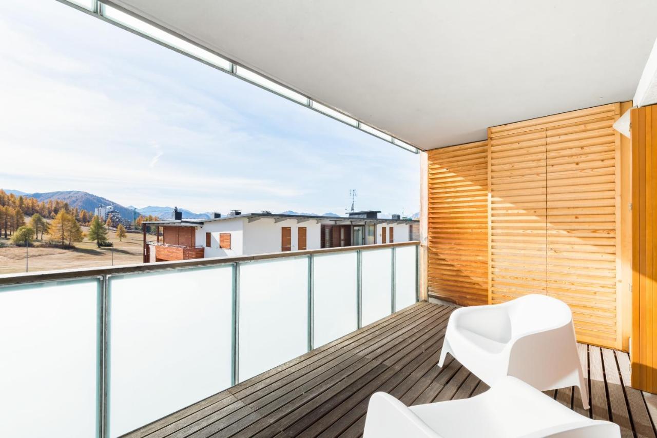 Ferienwohnung Terrazza Su Sestriere Lux Exterior foto