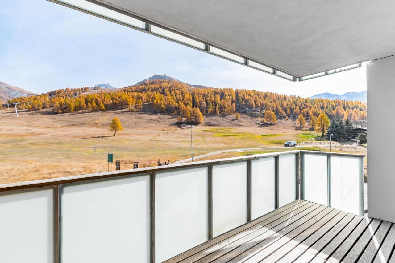 Ferienwohnung Terrazza Su Sestriere Lux Exterior foto
