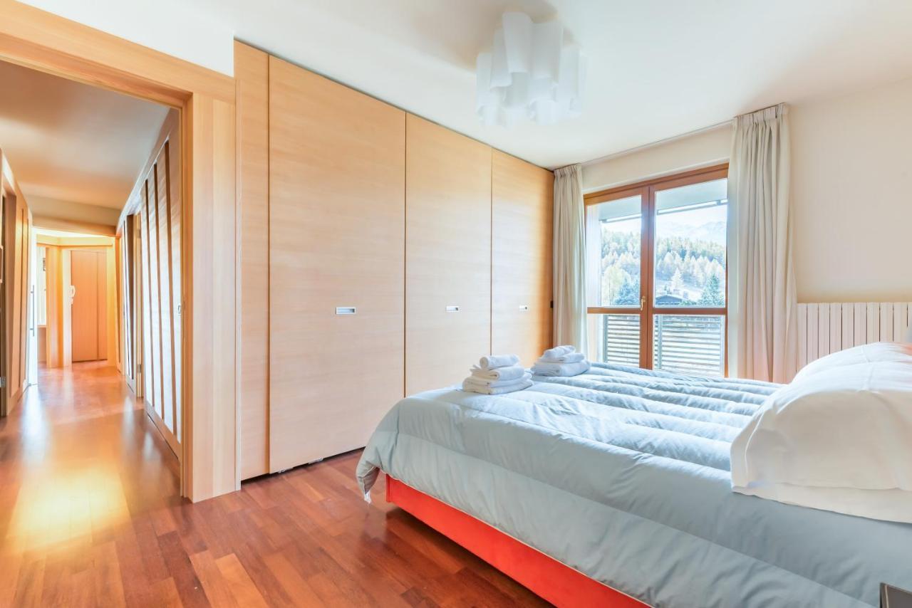 Ferienwohnung Terrazza Su Sestriere Lux Exterior foto