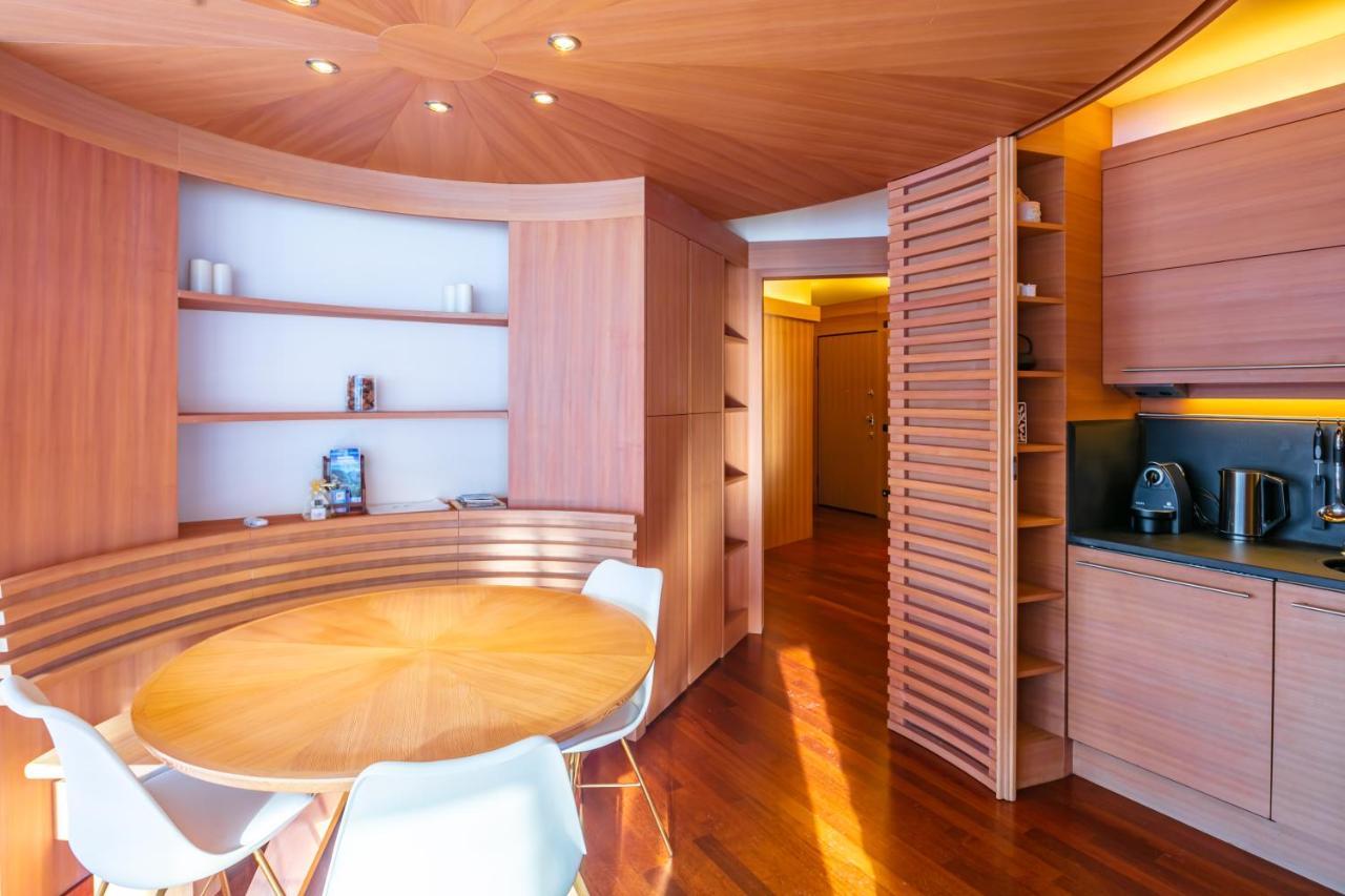 Ferienwohnung Terrazza Su Sestriere Lux Exterior foto