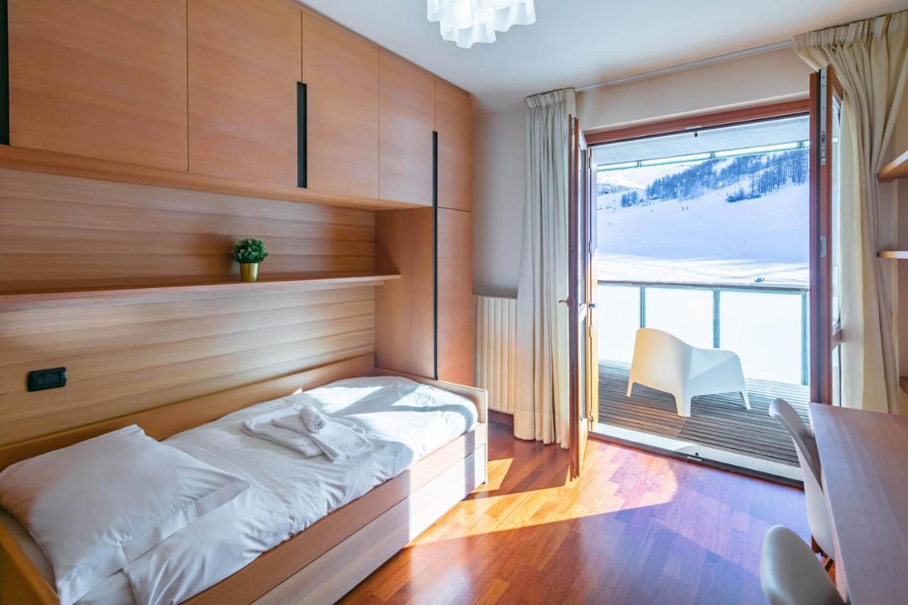Ferienwohnung Terrazza Su Sestriere Lux Exterior foto