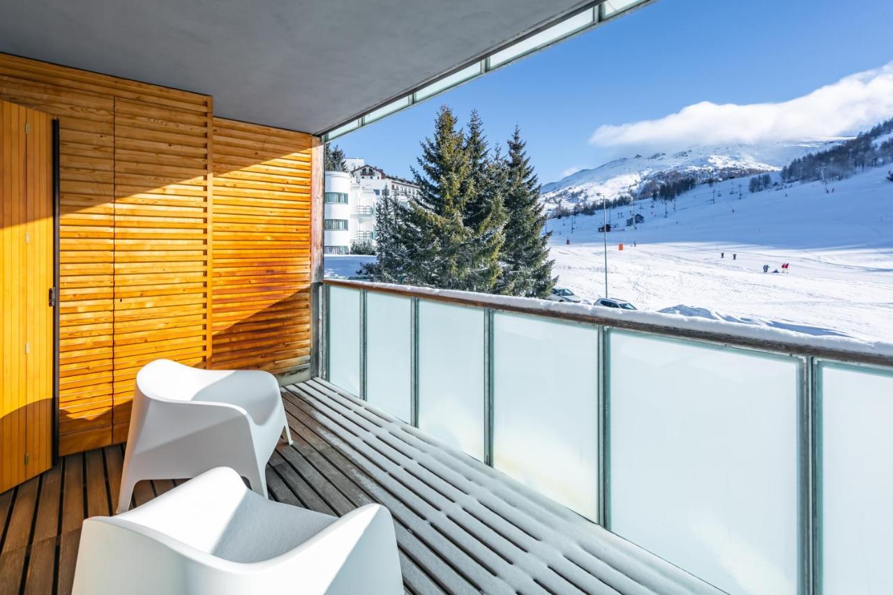 Ferienwohnung Terrazza Su Sestriere Lux Exterior foto